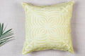 Premium Handcrafted Applique Work Cushion Covers | Cotton & Organdy | Set 1 = 5 Piece | 16" × 16"
