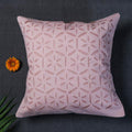 Premium Handcrafted Applique Work Cushion Covers | Cotton & Organdy | Set 1 = 5 Piece | 16" × 16"
