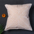 Premium Handcrafted Applique Work Cushion Covers | Cotton & Organdy | Set 1 = 5 Piece | 16" × 16"